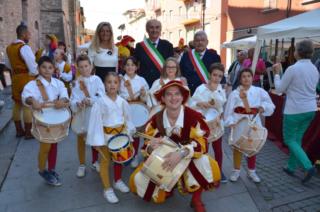 i "piccoli" tamburini a Pianello